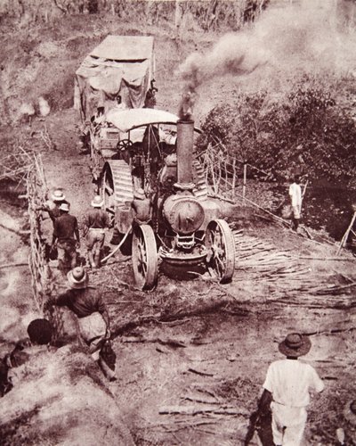 The Mimis overland trek to Lake Tanganyika, illustration from 